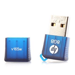 USD $ 17.99   8GB HP Mobile USB Flash Drive (Blue),