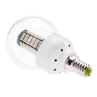 EUR € 9.10   E14 6W SMD 120x3528 480 3000 3500K 500lm lumière Blanc