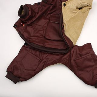 USD $ 15.59   Sporty Hoodie Coat with Detachable Pants for Dogs (XS XL