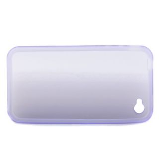 USD $ 3.79   Fluorescent Silicone Case for iphone 4 Purple,