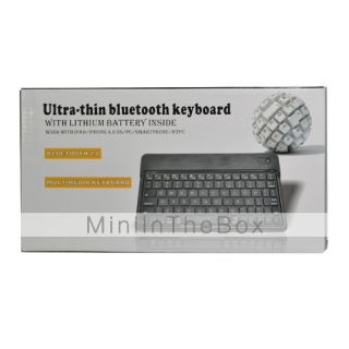 USD $ 32.69   Ultra Slim Rechargeable 2.4GHz Bluetooth V2.0 80 Key