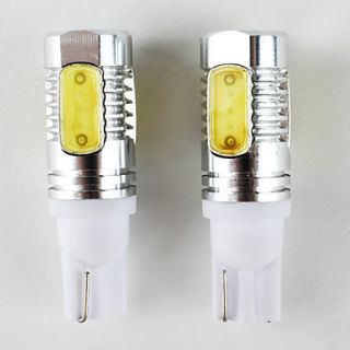 t10 6w weiße Glühlampe für Auto Breite / Blinker Lampen (2 pack, DC