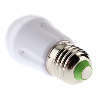 E27 3W 240 270LM 6000 6500K Natural White Light LED Ball Lampe (220V