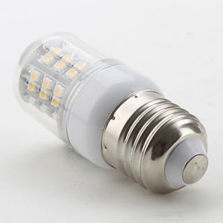 e27 48x3528 SMD 3w 270lm 3000 3500K branco quente lâmpada de milho