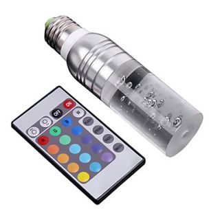 EUR € 41.67   e27 3w 195lm rgb lys krystal LED lys pære (110 240V