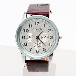 EUR € 4.77   hommes étanche pu analogique Quartz gz0009017 (marron