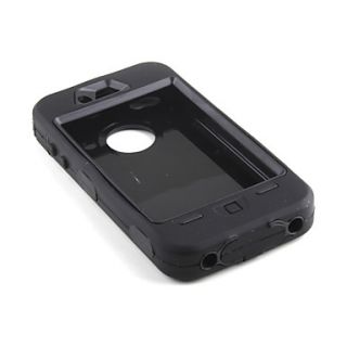 USD $ 3.49   Robot Hard Rubber Case Cover For Iphone4 (Black),