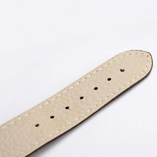 USD $ 1.29   Unisex PU Leather Watch Strap 18MM(Brown),