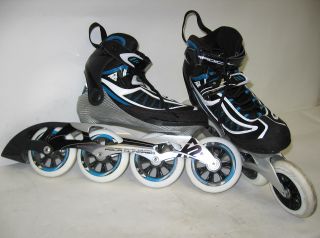 K2 Radical 100 Womens Inline Roller Blade Skates Size 6 5 Used Speed
