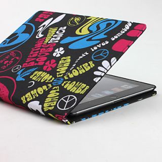 Fashion Pattern PU Leather Case with Stand for the New iPad (Assorted