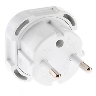 EU Plug naar meerdere Plug Universele Ronde Travel Adapter met Safety