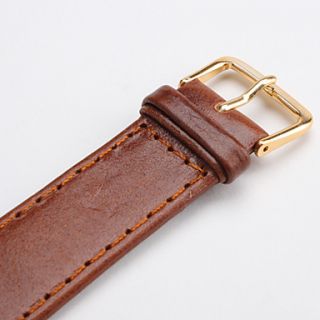 USD $ 1.29   Unisex PU Leather Watch Strap 20MM(Brown),