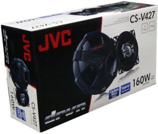 JVC CS V427 4 160W 2 Way Car Audio Speakers