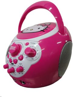 Deluxe CDG Pink Hello Kitty Portable Karaoke Machine