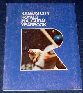 1969 Kansas City Royals Inaugural Yearbook 101012