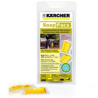 Karcher Pressure Washer Deck and Patio Cleaner Soappac 12 Pack