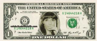 The Carpenters Karen Carpenter Celebrity Dollar Bill Uncirculated Mint