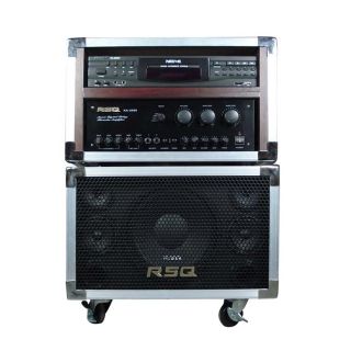 RSQ Jbox 2000 Complete Portable Karaoke PA System New