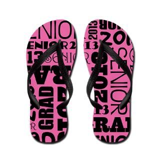 2013 Gifts  2013 Bathroom  2013 Senior Pink Graduation Flip Flops