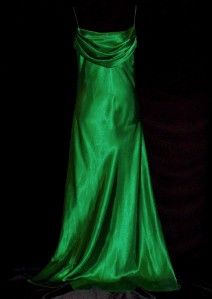 Karina Nites Draping Emerald Green Gown 14