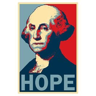 Wall Art  Posters  George Washington HOPE Poster