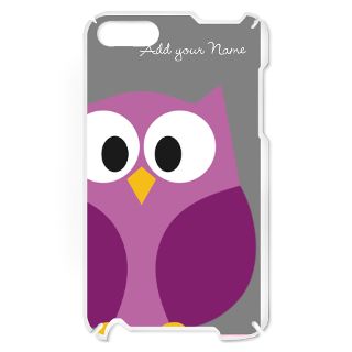 Add Name   Cute Colorful Owl iPod Touch Case by MarshEnterprises