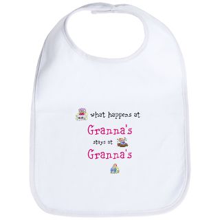 Baby Gifts  Baby Baby Bibs  Customizable what happens at grandma