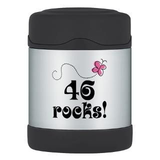 46th Birthday Butterfly Thermos Food Jar Thermosreg; Food