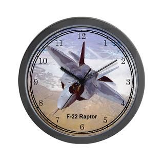 16 Fighting Falcon Wall Clock by zoomwear