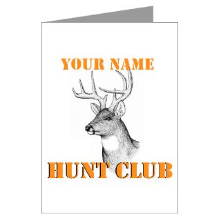 Antler Gifts  Antler Greeting Cards  Custom Hunt Club Greeting