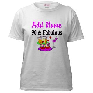 90 Gifts  90 T shirts  HAPPY 90TH BIRTHDAY Tee