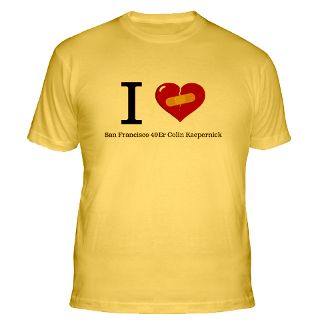 Love San Francisco 49Er Colin Kaepernick T Shirts  I Love San