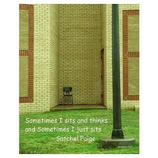 Wall Art  Posters  Sits and Thinks (16x20) Poster