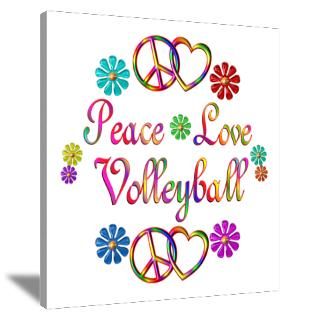 Volleyball Canvas Art  Volleyball Art on Canvas