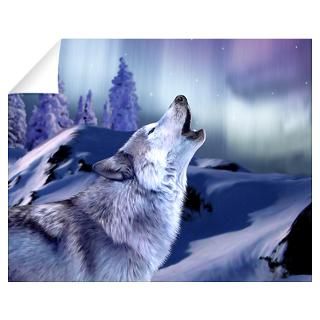 Wall Art  Wall Decals  Winter Wolf Wall Decal