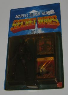 Kang Marvel Secret Wars Figure Mattel 1984 Carded 1