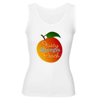 Adorable Gifts  Adorable Tank Tops  Juicy Georgia Peach Womens
