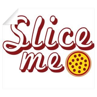 Wall Art  Wall Decals  Slice me (Pizza) Wall Decal