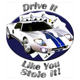 Wall Art  Posters  Ford GT40 Wall Art Poster