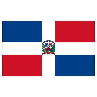 Wall Art  Posters  Dominican Flag Poster
