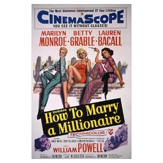 Marilyn Monroe How to Marry a Millionaire 135 Poster
