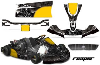 AMR Racing Kart Graphic Kit Righetti Ridolfi XTR14 RR Decals Part Grim