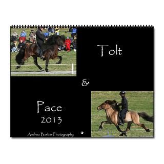 2013 Icelandic Horse Tolt and Pace 2013 Wall Calendar by