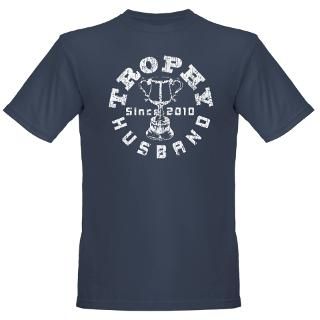 Trophy Husband Since 2010 Organic Mens T Shirt (d for