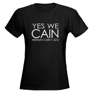Yes We Cain   Herman 2012 T Shirt