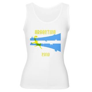 Tops  Argentina World Cup 2010 Womens Tank Top