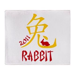 2011 Rabbit Symbol Stadium Blanket for $59.50