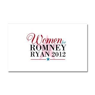 Car Accessories  Women for Romney Ryan 2012, Pink/Blue Car Magnet 2