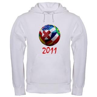 2011 Gifts  2011 Sweatshirts & Hoodies  World Soccer 2011 Hoodie