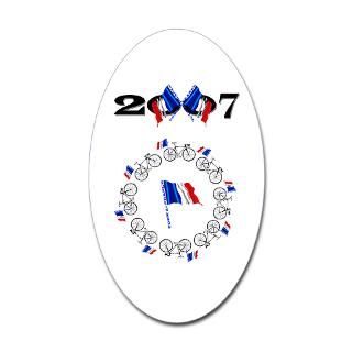 2007 Tour de France Oval Decal for $4.25